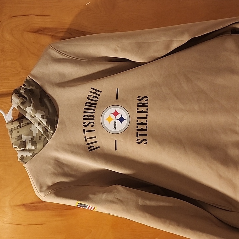 Nike Salute to Service Steelers hoodie women's XL